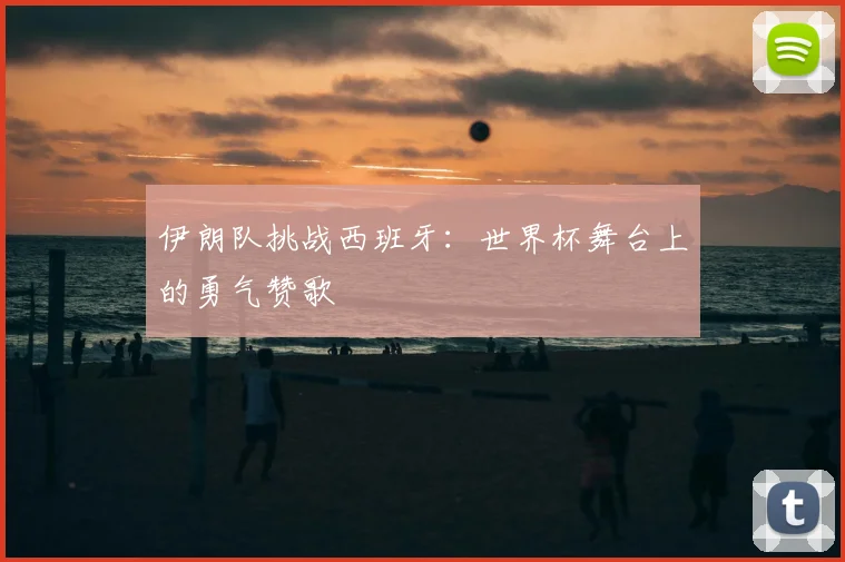 伊朗队挑战西班牙：世界杯舞台上的勇气赞歌